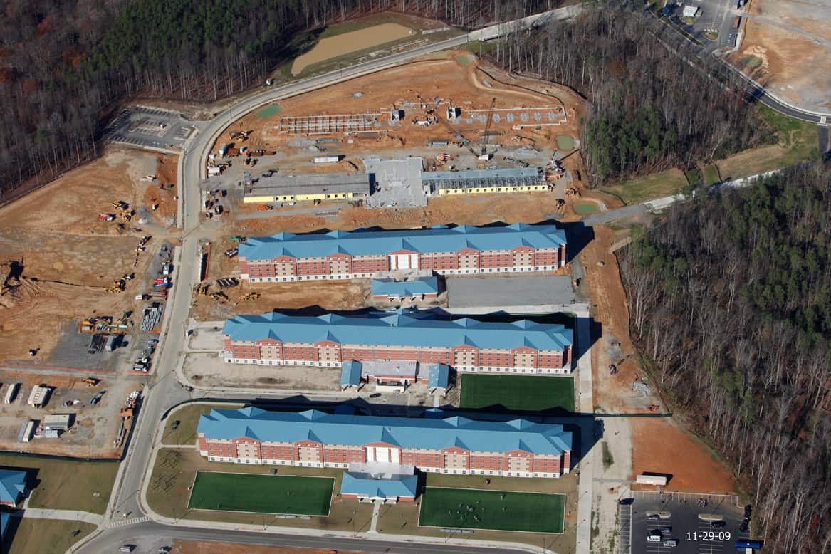 AIT Barracks, Phase II - Ft. Lee - Purcell Construction
